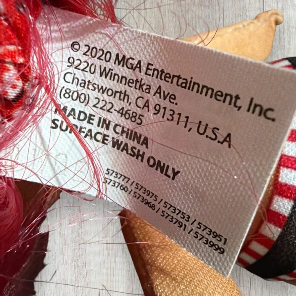 LOL Surprise OMG Sparkle Series Miss Fortune Pirate Doll Red Hair Eyepatch